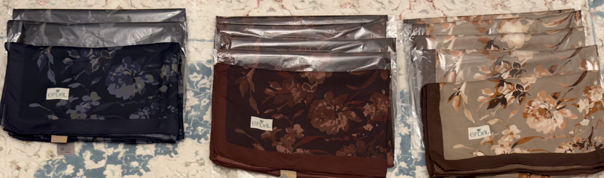 Floral Shawl with Efdal