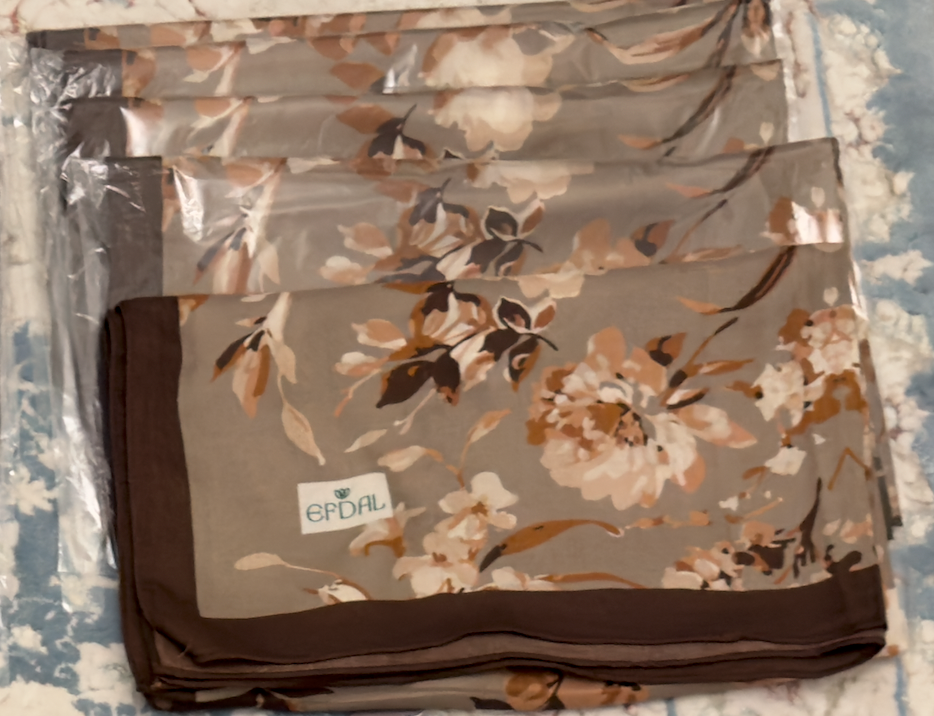 Floral Shawl with Efdal